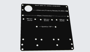 Avaota/RTK mount plate